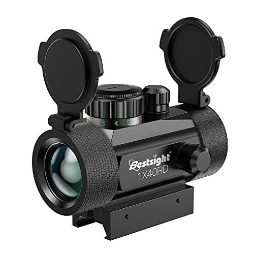 1X40 Red Dot Sight Red Green Dot Illuminated,11mm/20mm Rail,Protector