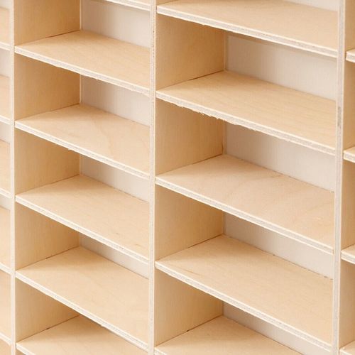 60 Grids Wooden Display Case 1/64 Matchbox Diecast Car Model Storage Rack — image 7