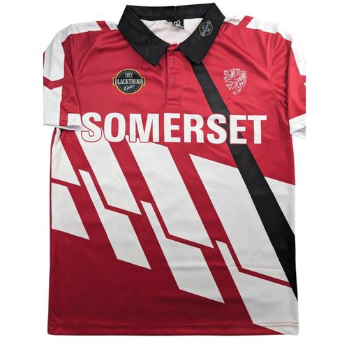 Somerset CCC 1990s Retro Cricket Shirt Replica Jersey Adult S-5XL UK Stock — image 1