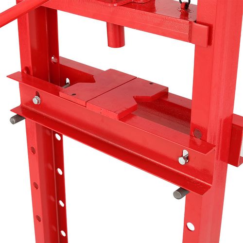 20T Hydraulic Bench Press Heavy Workshop Garage Car Bearing Heavy Duty Tools Red — image 6