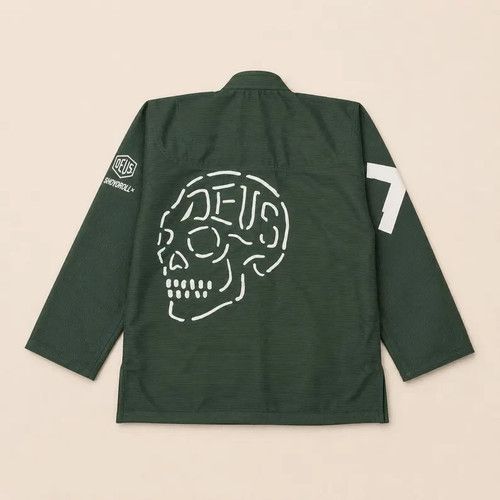 Limited Offer Shoyoroll x Deus Ex Machina BJJ Gi Kimono Olive Green Jiu Jitsu