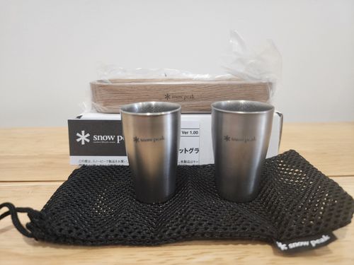 Snow Peak Titanium Shot Glass Duo - Festival 2026 Spring Edition FES-410 — image 3
