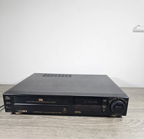 Sony SLV-X50DH Pro 4 Head High End VCR Video Recorder Digital Auto Tracking PAL