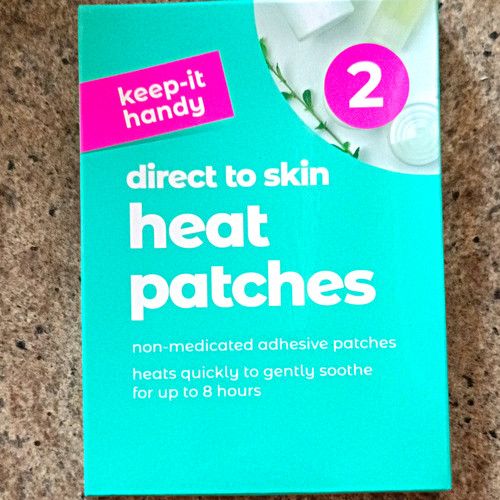 keep-it handy Direct to Skin Heat Patches (2) Non-Medicated Adhesive Pain Relief