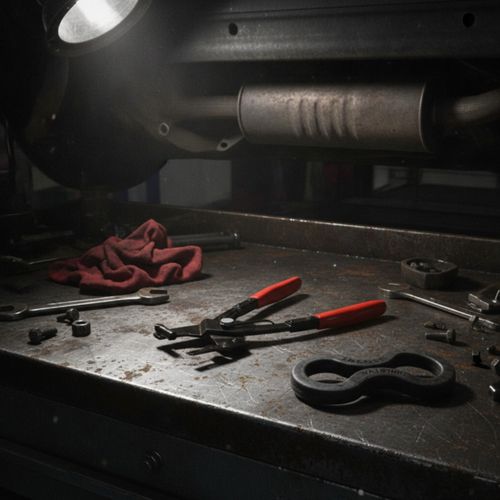 Exhaust Hanger Removal PVC-Coated Exhaust Hanger Removal Tool Heavy-Duty — image 3