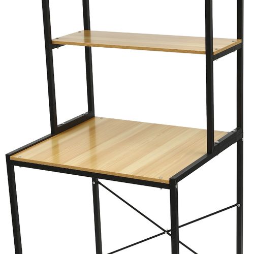 Washer And Dryer Storage Shelf Three-tier bathroom Space Saving Organizer Rack — image 13