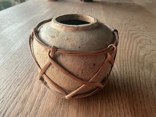 Antique 19th Century Provincial Chinese Stoneware Ginger Jar.