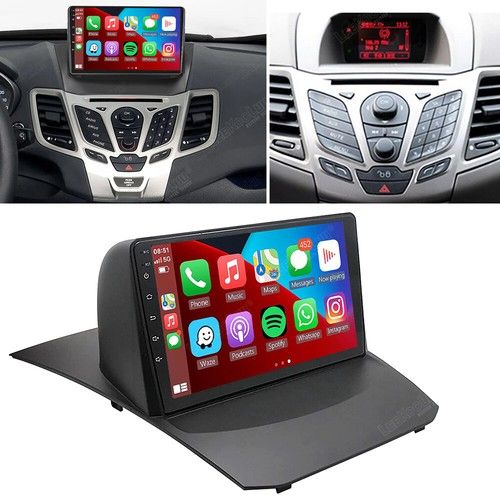 For Ford Fiesta 2009-2014 9" Android 15.0 Carplay Car Stereo Radio GPS Sat Navi