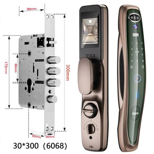 Tuya Smart Home Door Lock Security Camera Monitor Intelligent Fingerprint 2025
