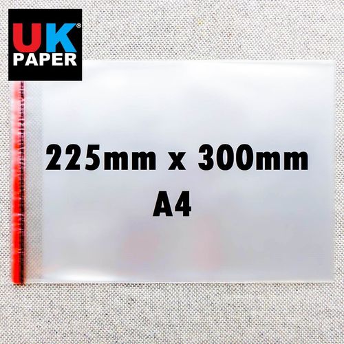 Clear Cello Display Bags Self Seal For Cards Prints Wrap Sweets Candy Cellophane — image 3
