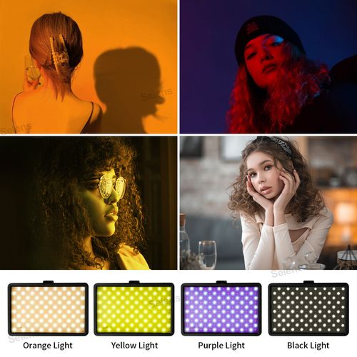 2PCS 8" LED Video Lighting Kit Light Photography Studio Photo Lamp Live 1m Stand — image 8