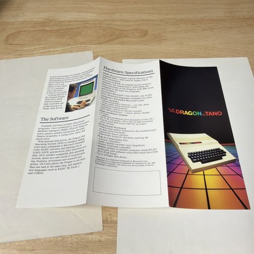 Vintage Microdeal Dragon 32 Software Press Kit Brochure Press Release 1980s — image 7