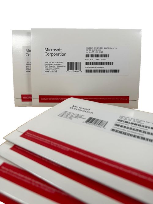 Windows Server Standard 2022 64BIT OEI DVD 16 Core — image 4