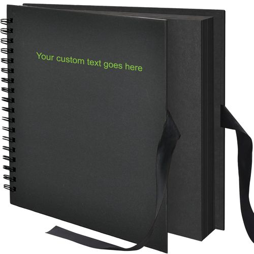 Personalised Text Scrapbook Photo Album Spiral Bound 100 Pages DIY Memory Book — image 3
