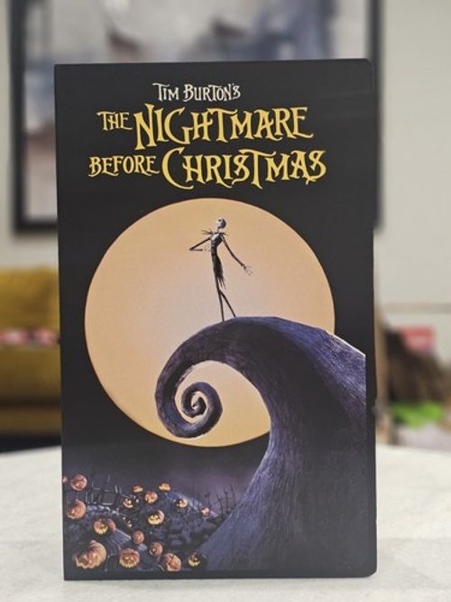 Disney Classic VHS Boxed  Throw Blanket 50" × 70" Nightmare Before Christmas NEW