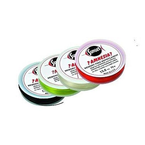 Sunset Amnesia 6lb - 30lb Clear Black Red Yellow / Memory Free Fishing Line