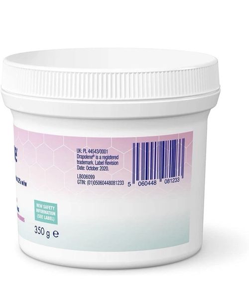 Drapolene Cream 350g Tub Treats Nappy Rash Incontinence Dermatitis Minor Burn — image 4