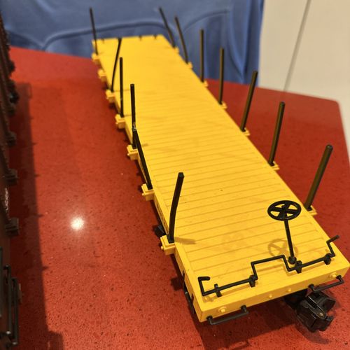 Bachmann's BIG HAULER Train Set G SCALE engine and wagons 90s spares or repair  — image 18