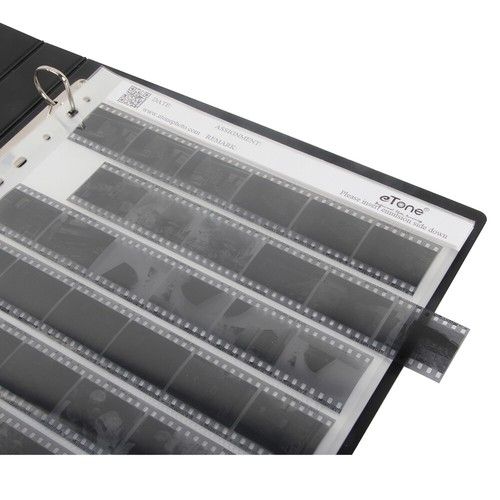 50 Sheets 135 35mm Acid-free Archival Storage Pages Sleeves Slide Film Negative