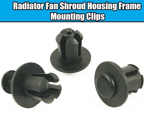 5x Mounting Clips For Bmw E30 E34 E36 E46 3 5 Series Radiator Fan Housing Frame — image 1
