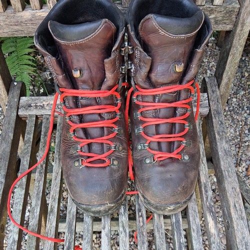 scarpa walking boots Size 9 (43) Vintage 1979
