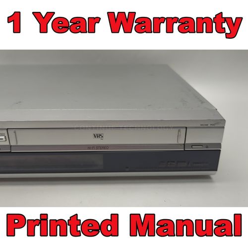Sony RDR-VX410 GI Video Cassette VHS DVD Recorder Combo Silver Copy VHS to DVD — image 4