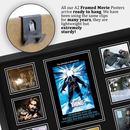 The Thing Signed Large A2 Framed Printed Autograph Memorabilia Gift — image 5