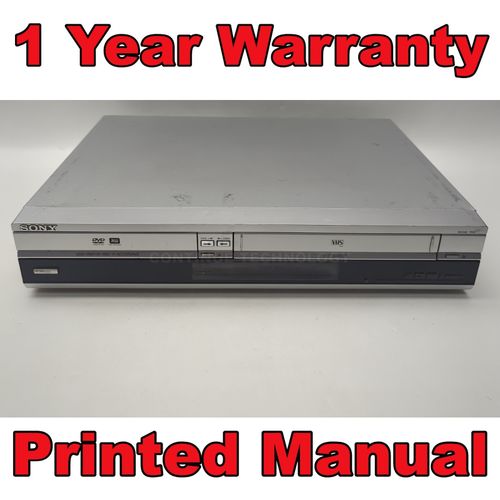 Sony RDR-VX410 GI Video Cassette VHS DVD Recorder Combo Silver Copy VHS to DVD — image 2