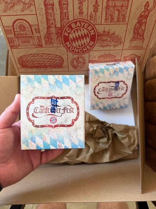 READY TO SHIP Topps FC Bayern Munich Cardtoberfest 2026 Box NEW MISB