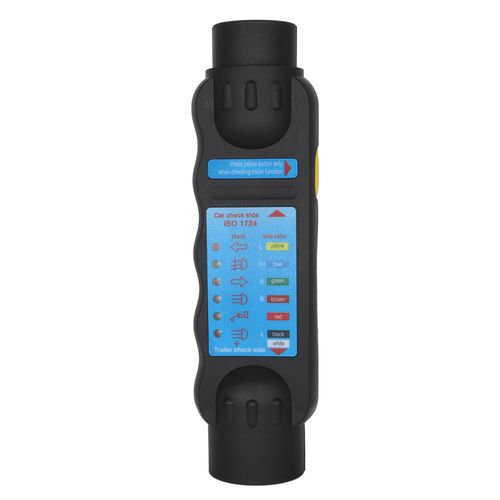 Electrical Tow Bar Wiring Circuit Light Test Tool 7Pin 12V Trailer Socket Tester — image 2