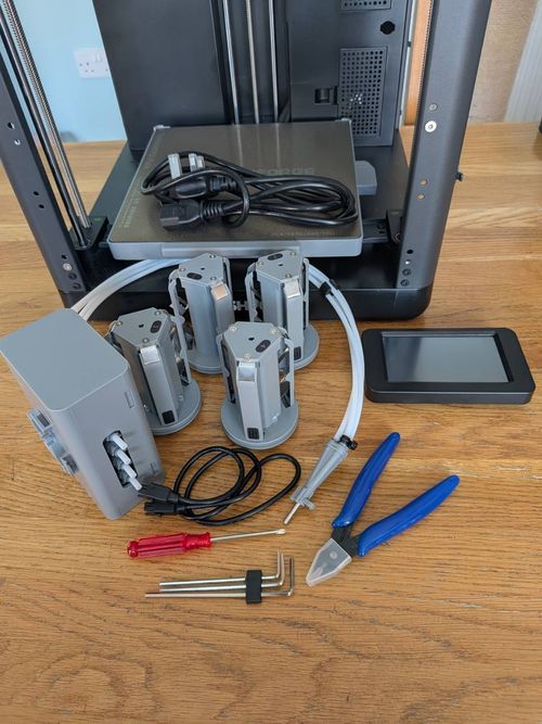 FLASHFORGE AD 5X Multi-Material 3D Printer 4-Color Printing, Full-Auto Calibrati — image 2