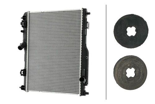 Hella Engine Radiator fits Ford Ecosport 2020 on 1.0