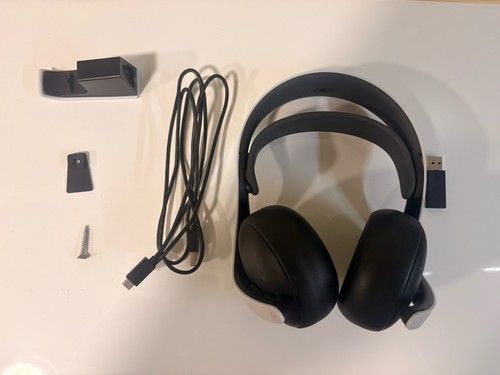 Sony PS5 Headset Pulse Elite Pro, USB Bluetooth Adapter, Changing Cable & Mount