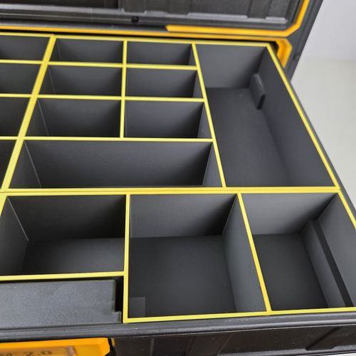 Dewalt Tough System 2.0 Compatible 3 Drawer Organiser Bins Insert Tray Divider — image 4