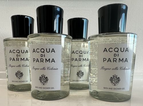 ACQUA DI PARMA COLONIA - BATH & SHOWER GEL - 4 PIECE SET - LARGE 75ml Bottles — image 1