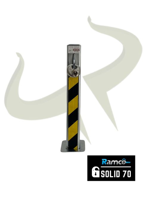Telescopic Security Post Parking Bollard Driveway Post with Square Top — image 3