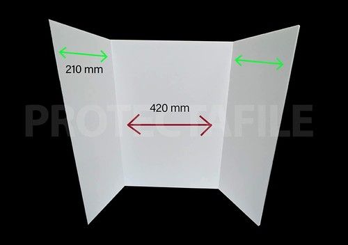 Tri-Fold Spotlight Foam Presentation Display Board 840 x 594mm (A1-A2) - Ideal