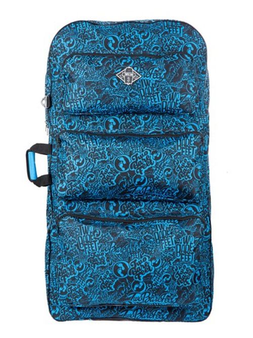 Two Bare Feet Classic Pattern Triple 44" Bodyboard Carry Storage Transport Bag