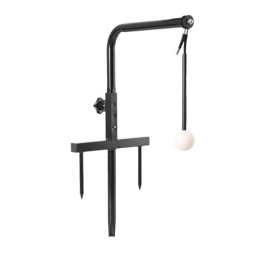 Golf Swing Trainer Aid Golf Practice Swing Groover & Hitting Training Adjustable — image 6
