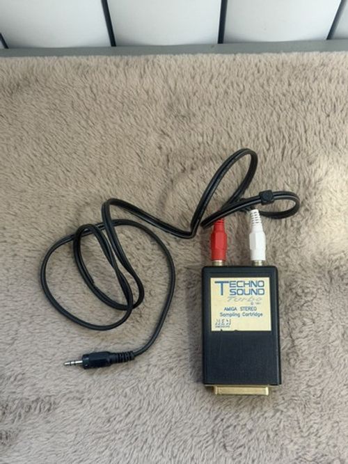 Techno Sound Turbo Amiga Stereo Sampling Cartridge for Commodore Amiga