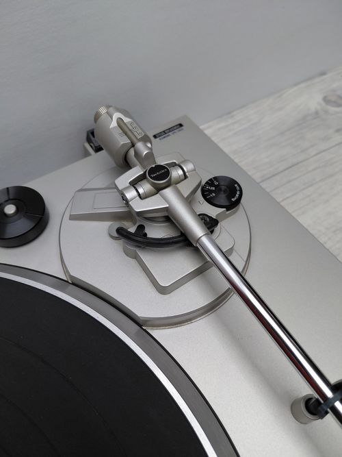 Technics SL-D21 Direct Drive Turntable Silver Record Player Tested No Cover — image 8
