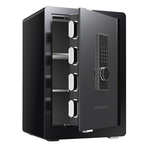New LARGE STRONG STEEL SAFE KEY HIGH SECURITY HOME OFFICE MONEY CASH SAFETY BOX