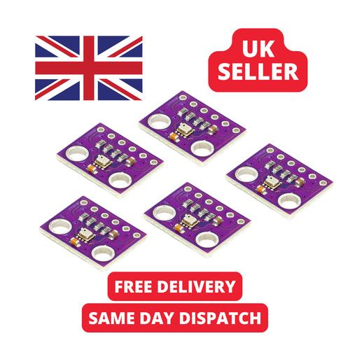 5 x BMP280 3.3v Digital Temperature Pressure Sensor for Arduino ESP32 I2C or SPI