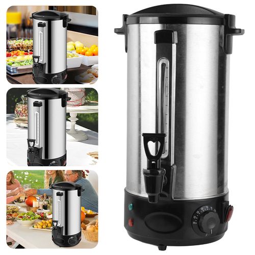 10L Commercial Electric Stainless Steel Tea Urn Hot Water Boiler for UK Catering — image 16