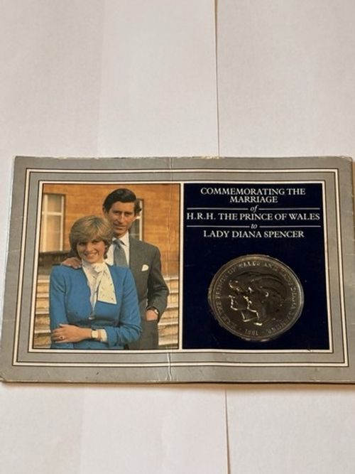 Royal Mint 1981 Royal Wedding Commemorative Coin Prince of Wales & Lady Diana