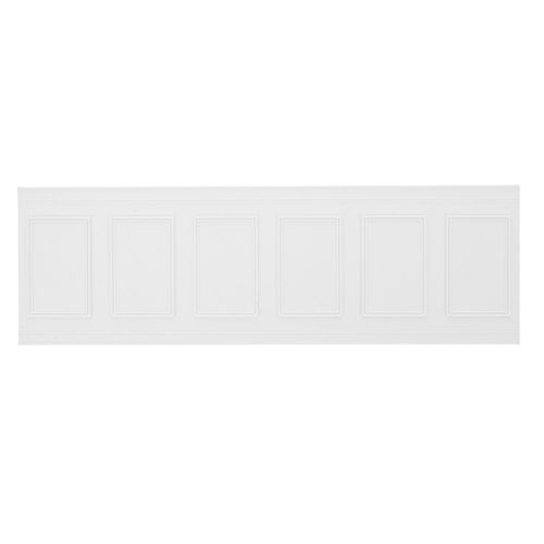White Resin Dollhouse Peel and Stick Molding Trim for Miniature Wall Decoration — image 5
