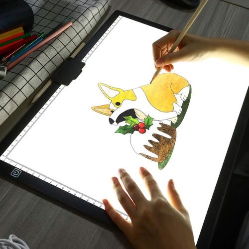 LED Light Pad Copy Board Drawing A3 Art Tracing Ultra Thin Adjustable Brightness — image 7