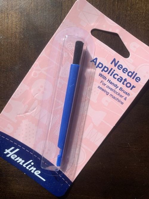 Needle Applicator With Brush Sewing Accessories Hemline Haberdashery