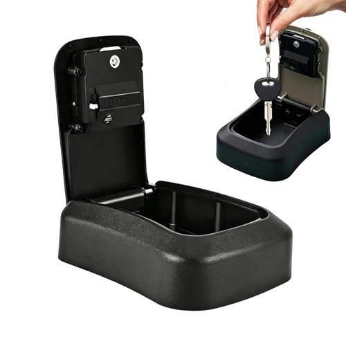 Magnetic Key Box for Under Car 4 Digit Code Resettable Waterproof Holder — image 3