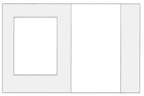 15X Portfolio / Leporello / Picture Folder For 13X18 With Side Pocket In Black — image 4